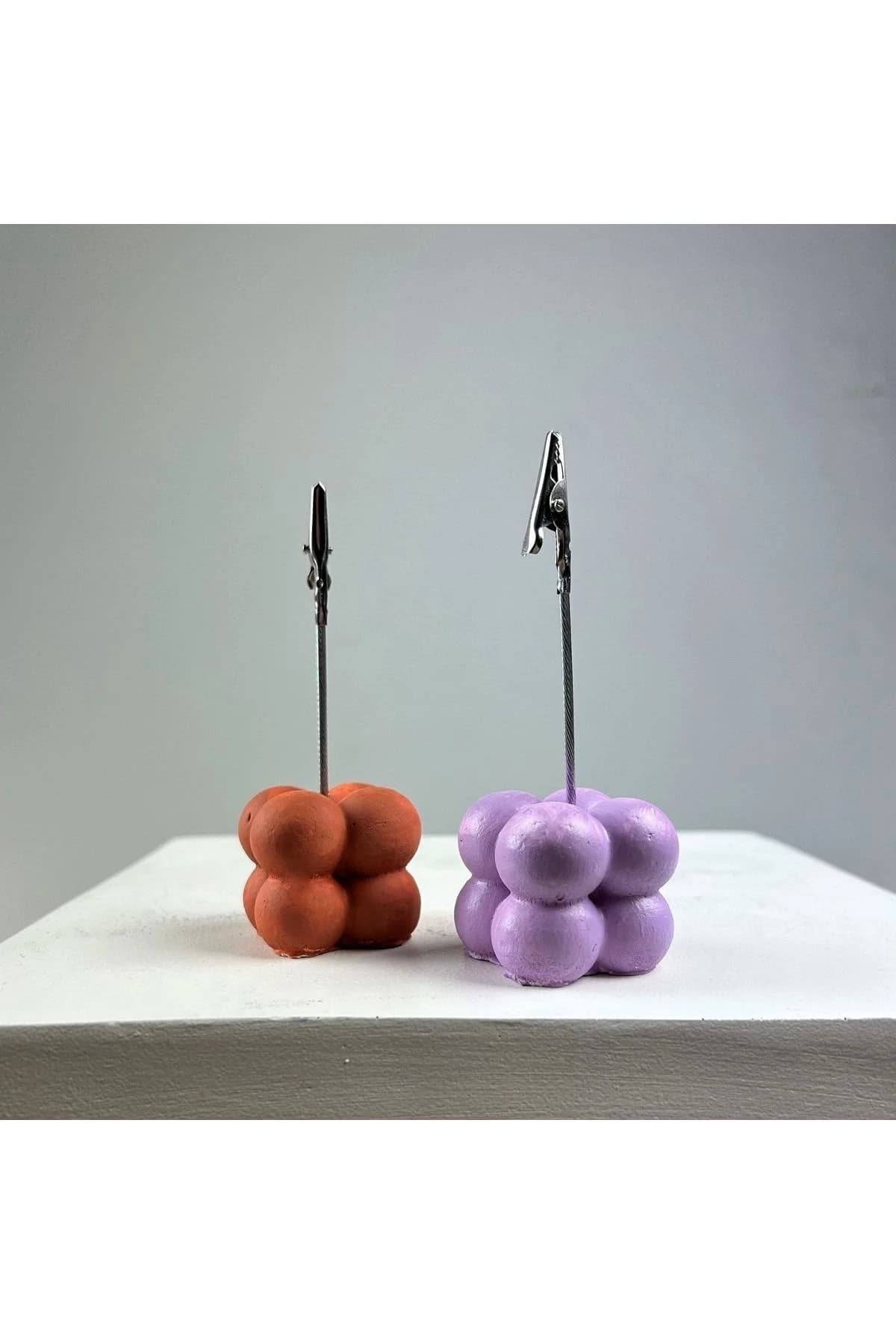 Bubble Not Tutucu 2'li Set ( Meşe - Lila ) - 1. görsel