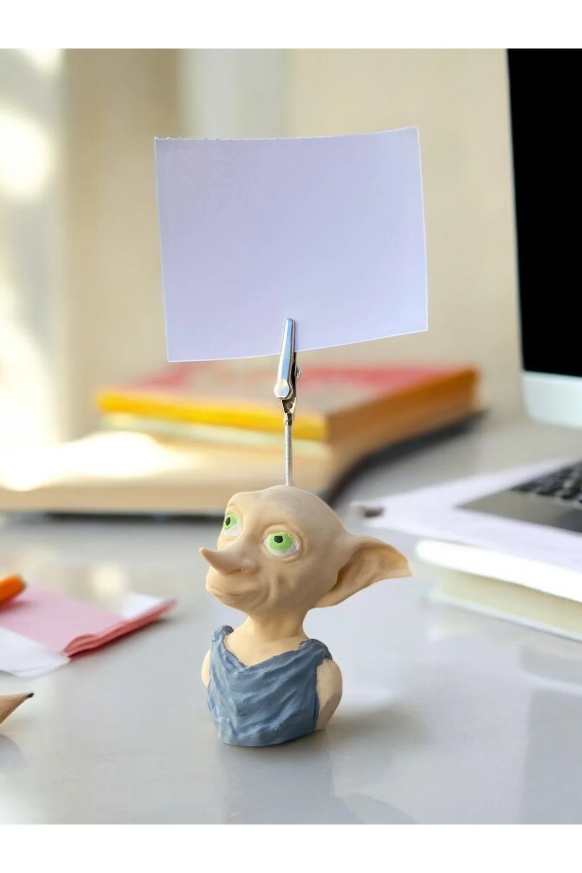 Dobby Fotoğraf Not Tutacağı Ofis Masası Hediyelik Tutucu - 1. görsel