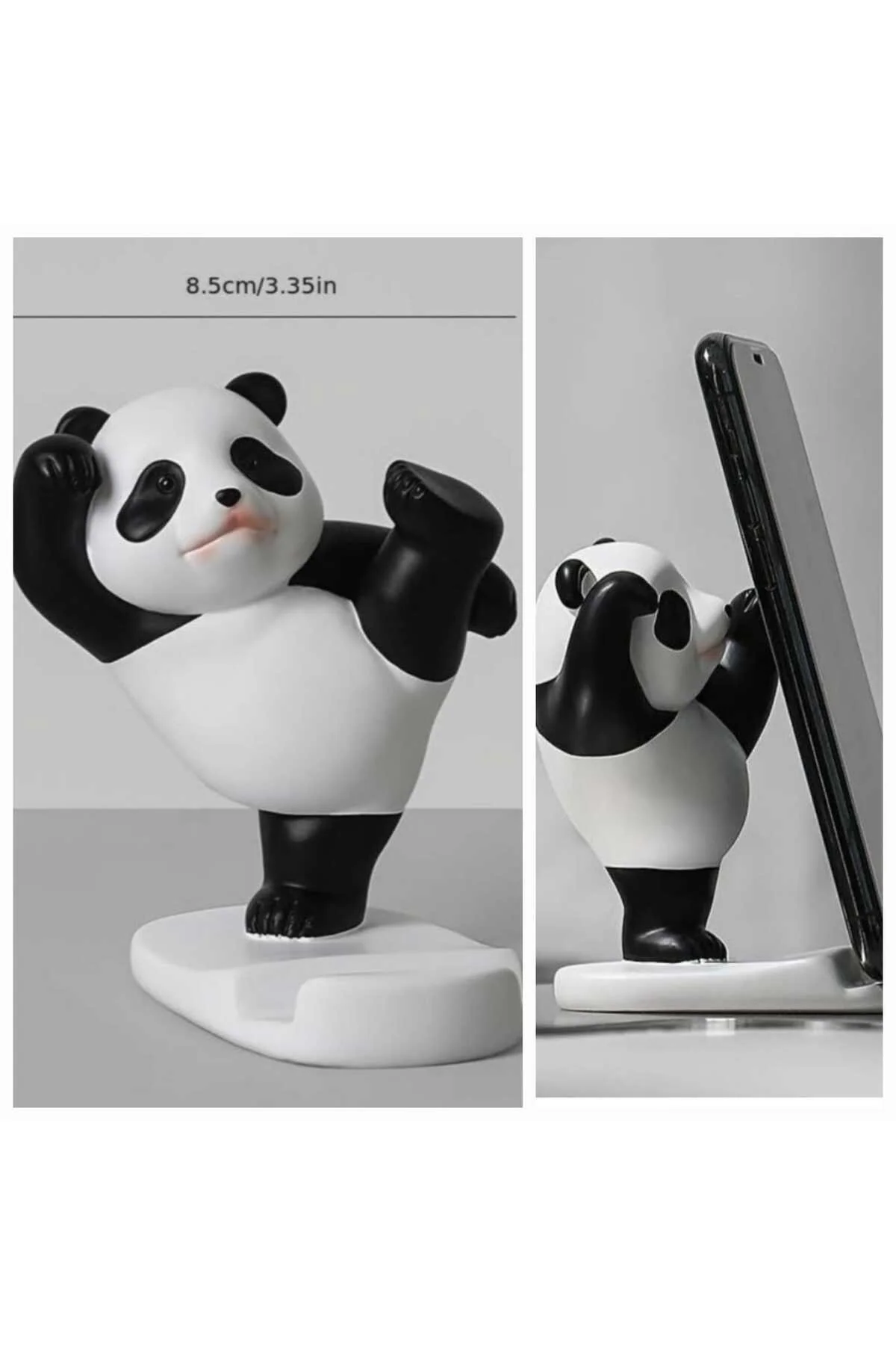 Panda Telefon Tablet Tutacağı-2 Telefon Standı,panda Masa Üstü Telefon Tutucu Telefon Tutucu Standı - 1. görsel