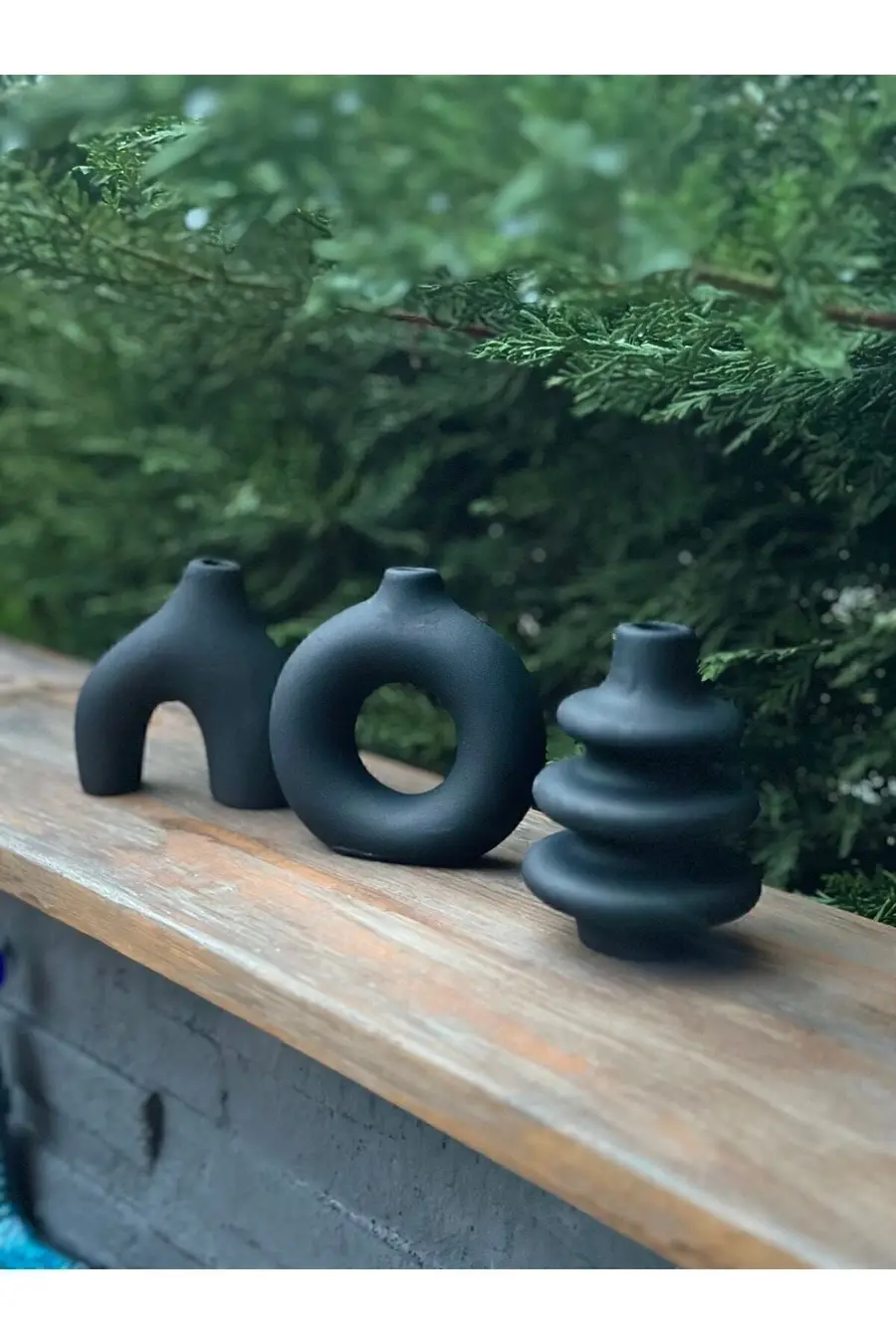 3lü Minimal Vazo Set Bohem Biblo Minyatür - 1. görsel