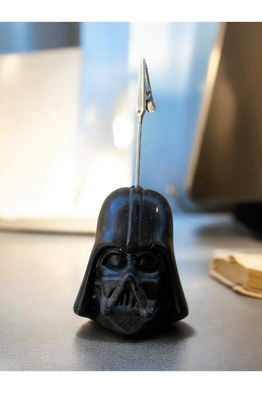 Darth Vader Temalı Fotoğraf Not Tutacağı Ofis Masası Hediyelik - 1. görsel