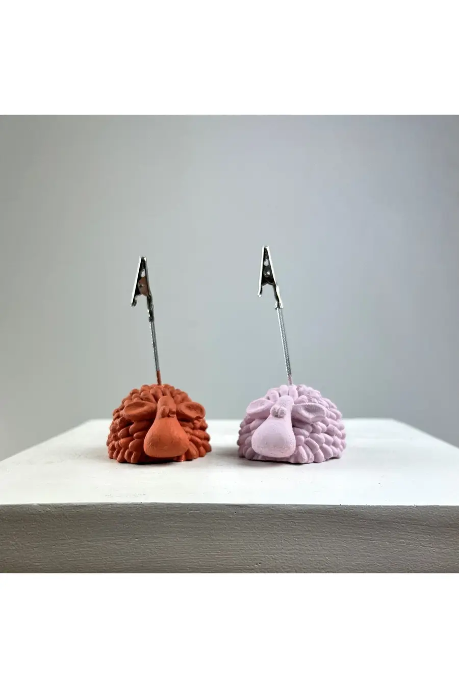 Kuzu Not Tutucu 2'li Set (pembe-terracota) - 1. görsel