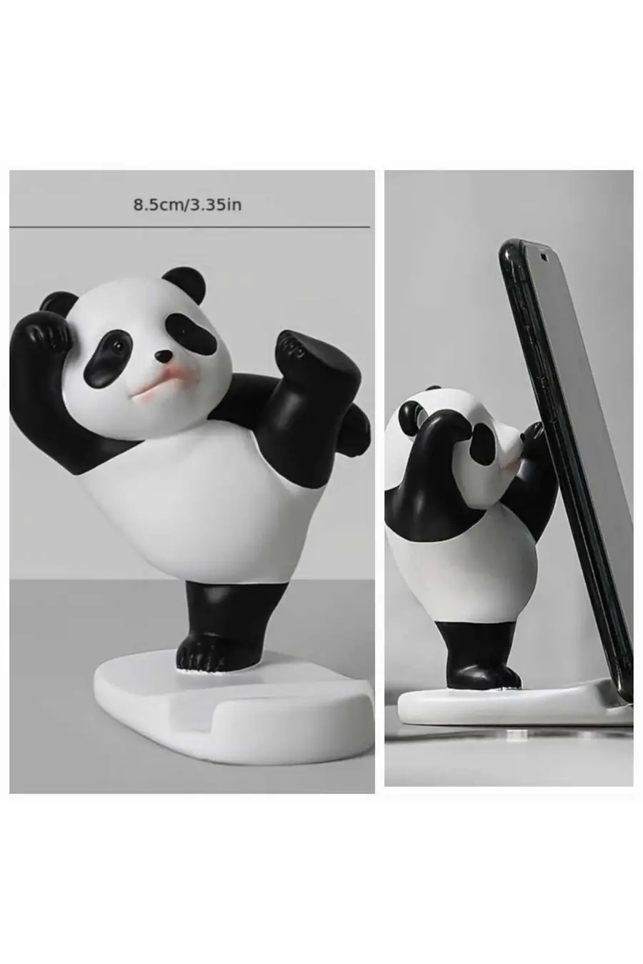 Panda Telefon Tablet Tutacağı-2 Telefon Standı,panda Masa Üstü Telefon Tutucu Telefon Tutucu Standı - 1. görsel