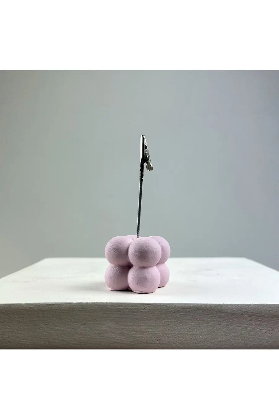 Pembe Bubble Not Tutucu - 1. görsel