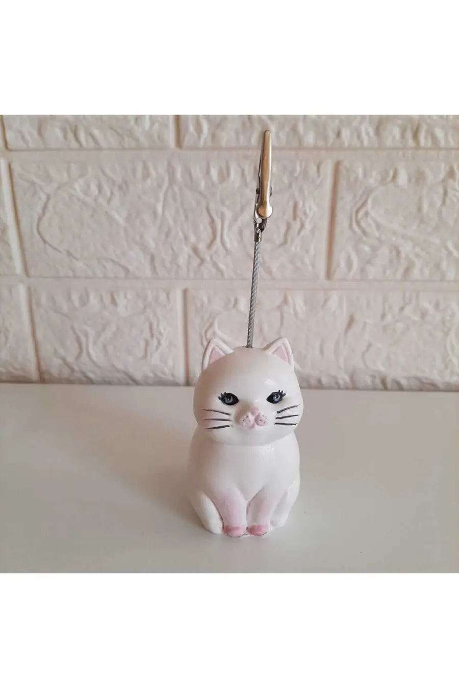 Sevimli Kedi Not Tutucu notluk kedi fotoğraf tutucu - 1. görsel