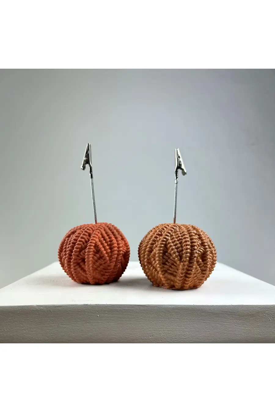 Yumak Not Tutucu 2'li Set ( Terracota - Meşe ) - 1. görsel